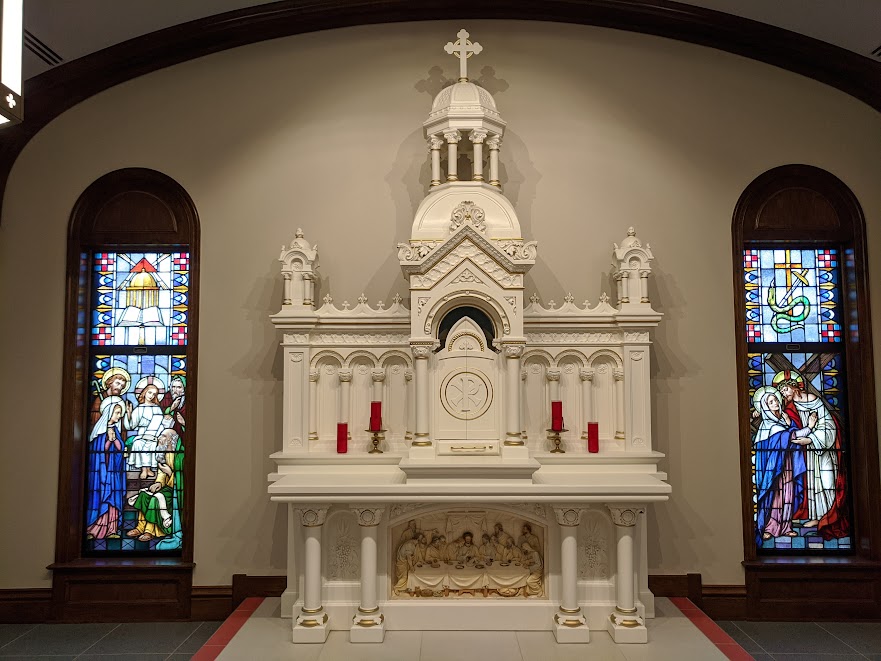 St. Benedict Adoration Altar
