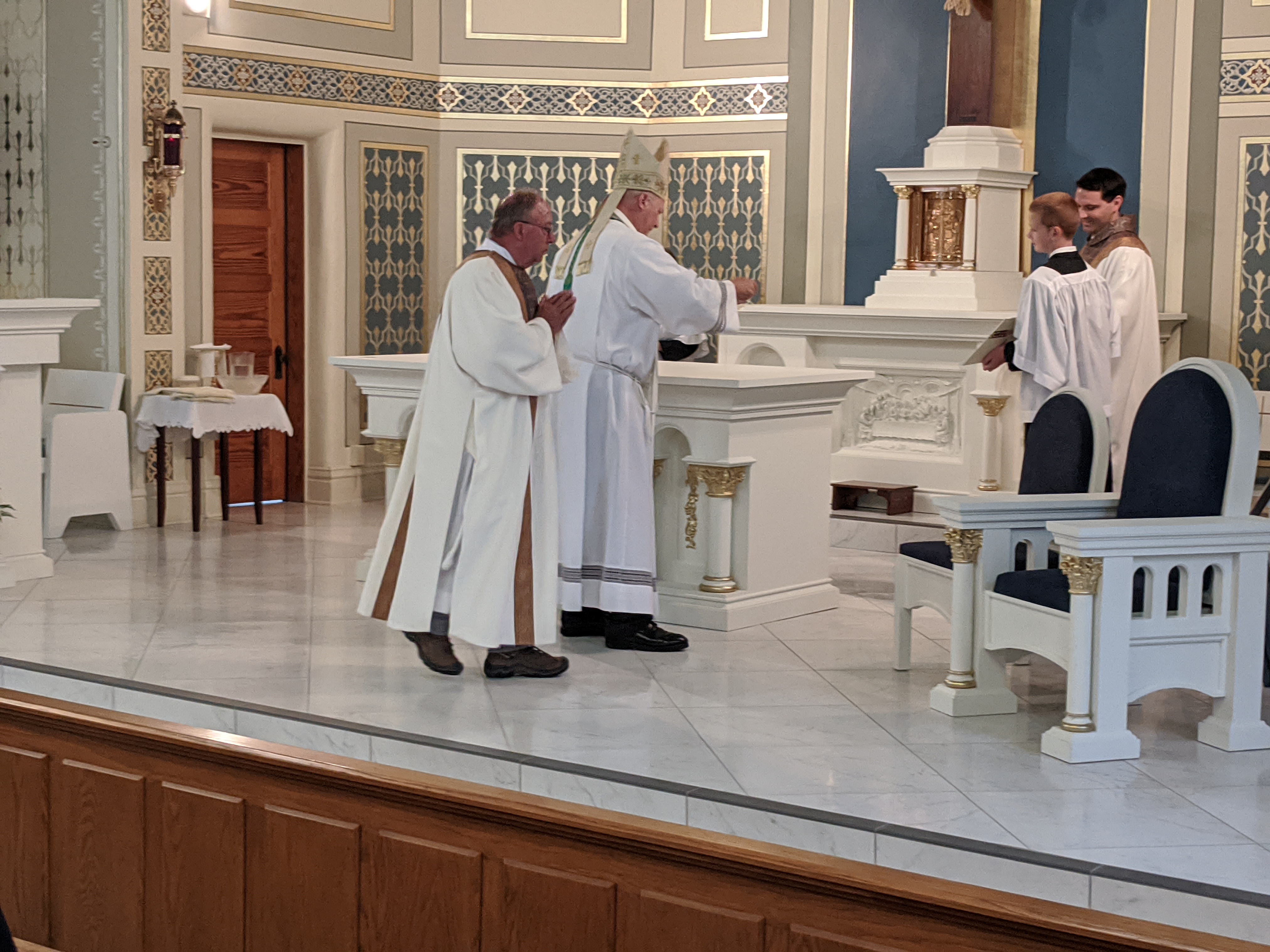 St. Johns Presider Chair