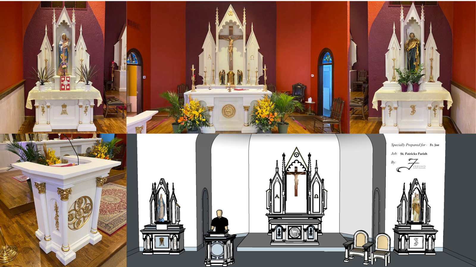 St. Patrick's Altar Revisions