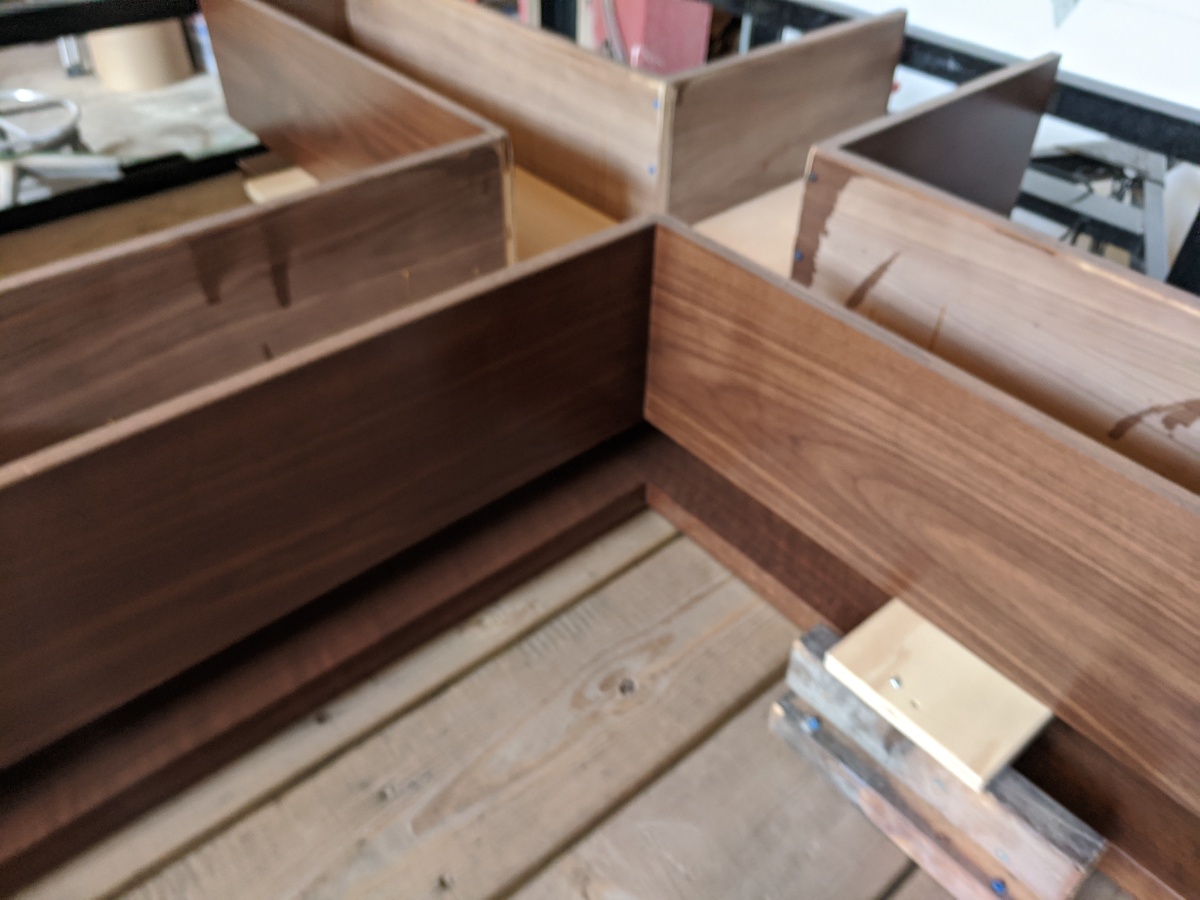 Crucifix in progress