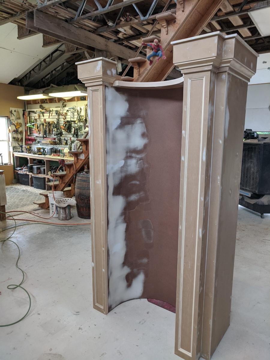 Ambo inside in progress