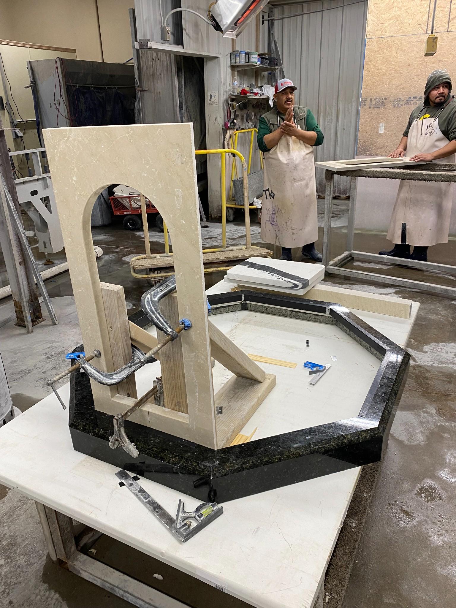 Beginnings of Holy Water Font