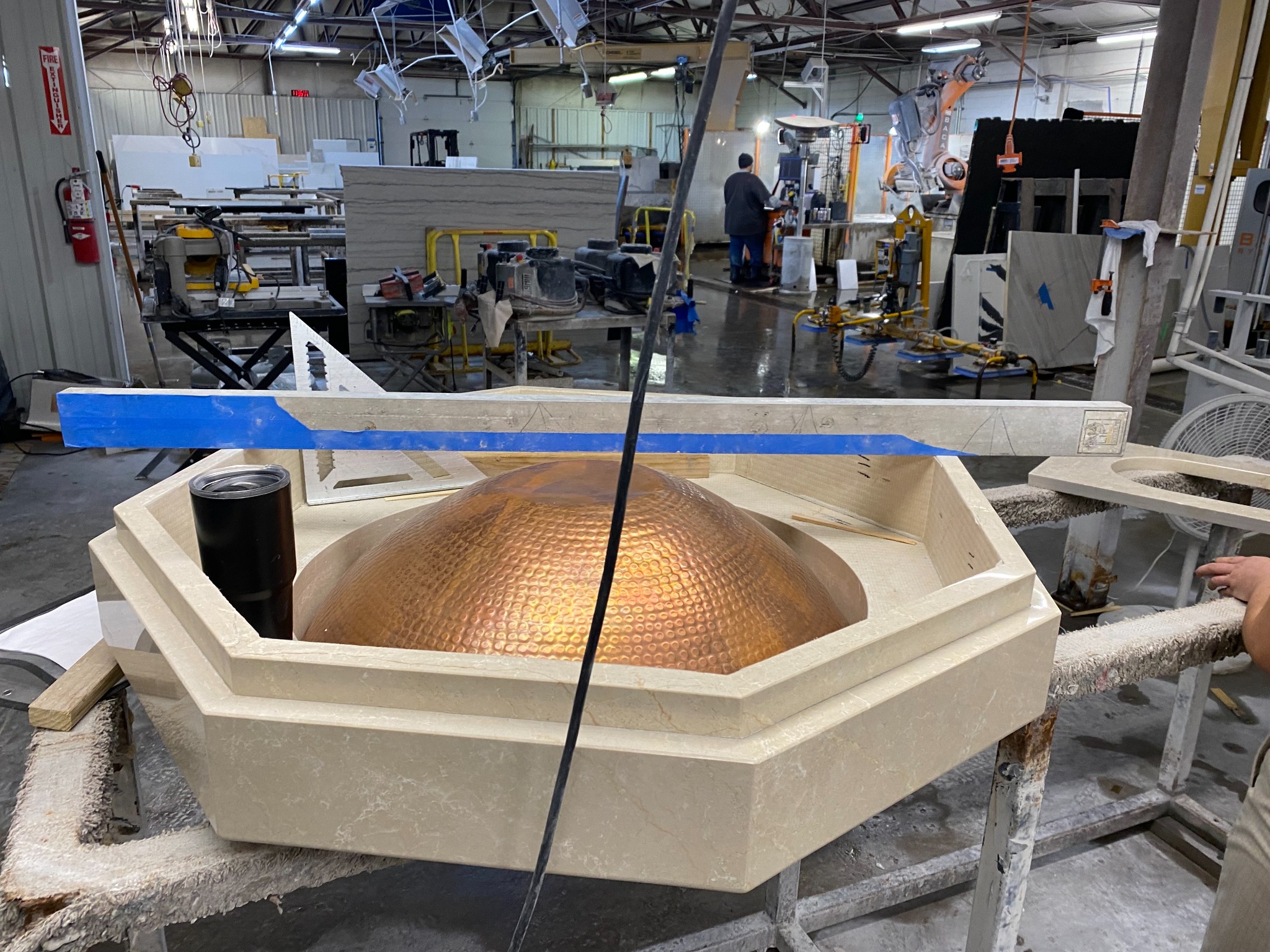Holy Water Font - Immaculate Heart of Mary, Hays, KS